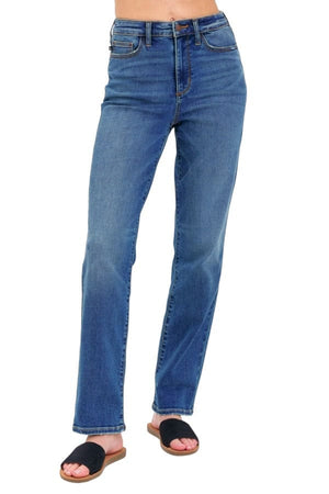 Pants Judy Blue Macie High Waist Straight Leg Jeans Judy Blue