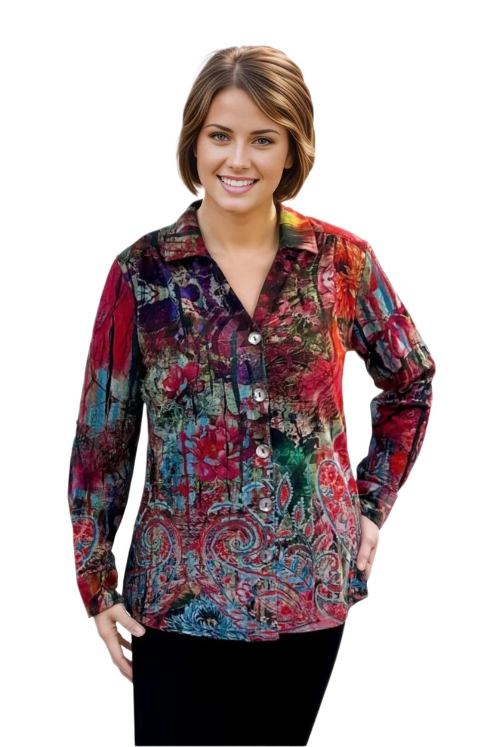 Shirts Parsley and Sage Miriam Shirt in Multi S / Multi Parsley & Sage