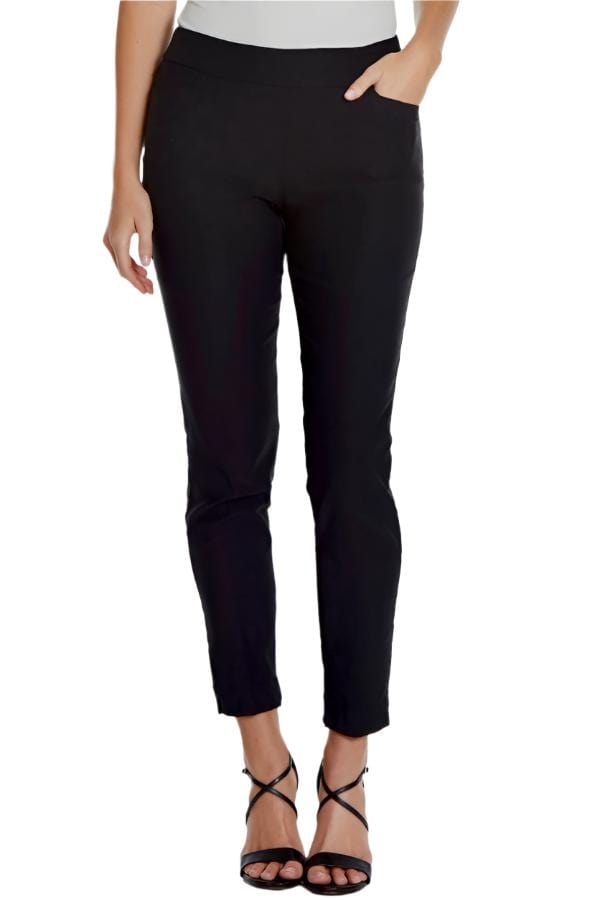 Pants Slimsations Pull On Ankle Pant In Black Slimsations