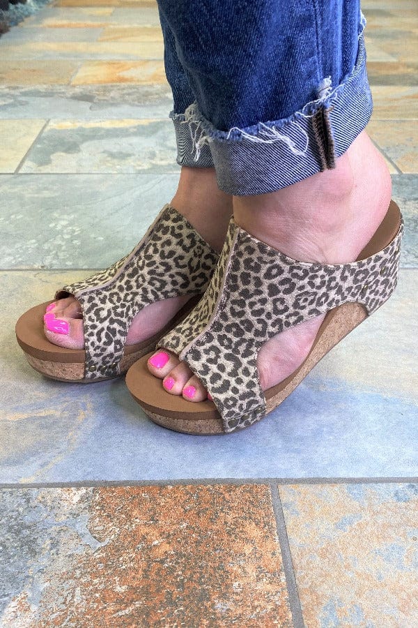 Very g 2025 brand leopard sandals